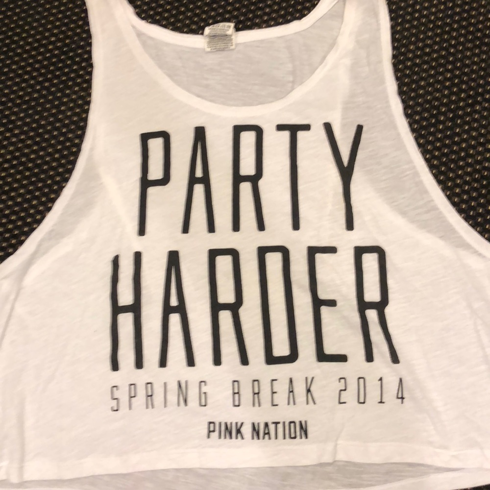 VS PINK member only tank top